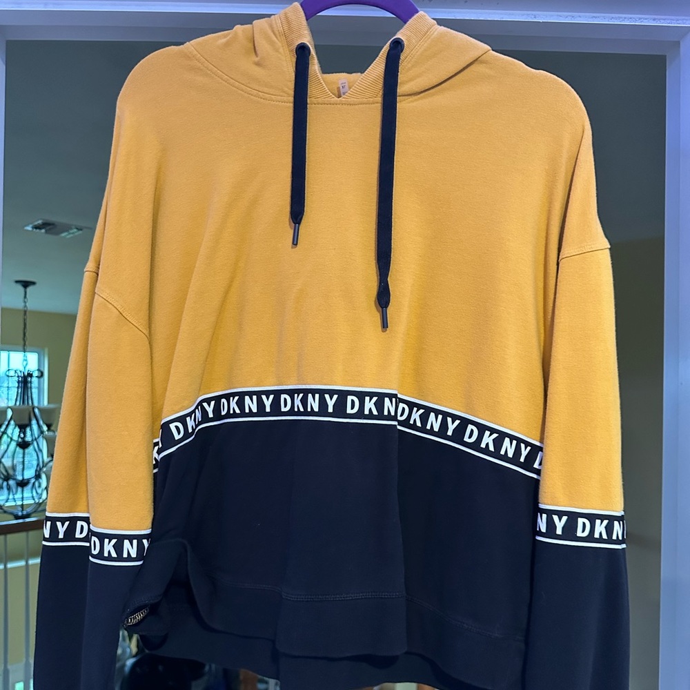 DKNY Mustard Yellow Hoodie